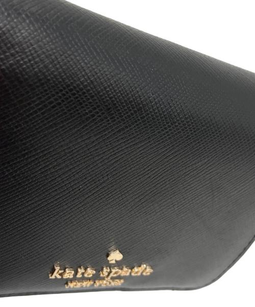 Kate Spade（ケイトスペード）Kate Spade (ケイトスペード) 2つ折り財布 ブラックの古着・服飾アイテム