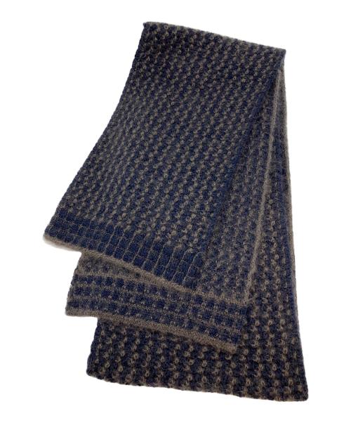 LOUIS VUITTON（ルイ ヴィトン）LOUIS VUITTON (ルイ ヴィトン) エシャルプ エセル　マフラー ブラウンの古着・服飾アイテム