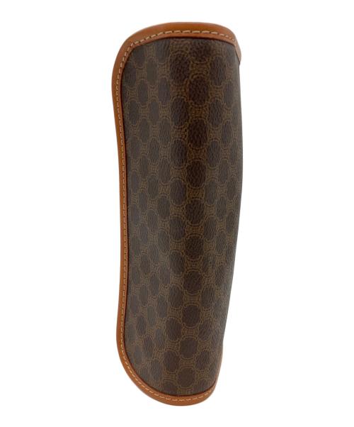 CELINE（セリーヌ）CELINE (セリーヌ) マカダム　ポーチ ブラウンの古着・服飾アイテム