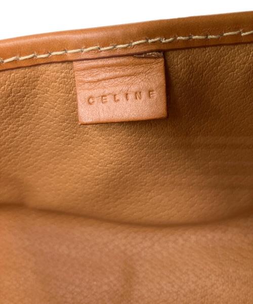 CELINE（セリーヌ）CELINE (セリーヌ) マカダム　ポーチ ブラウンの古着・服飾アイテム