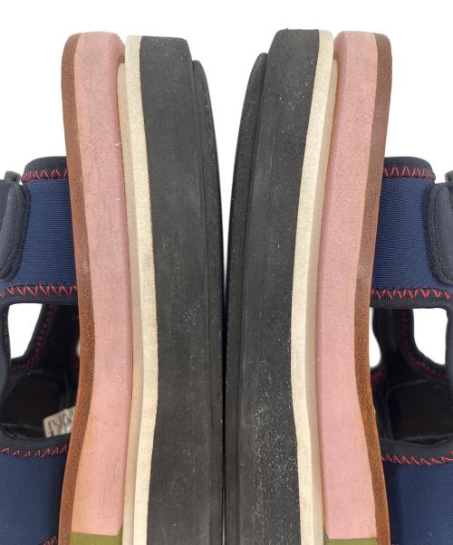 MARNI（マルニ）MARNI (マルニ) プラットファームサンダル ネイビー サイズ:SIZE 不明の古着・服飾アイテム