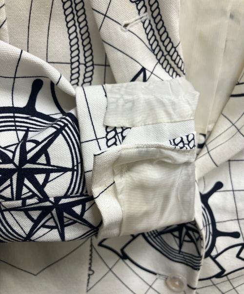 BROOKS BROTHERS（ブルックスブラザーズ）BROOKS BROTHERS (ブルックスブラザーズ) テーラードジャケット ホワイト×ブラック サイズ:BB1の古着・服飾アイテム