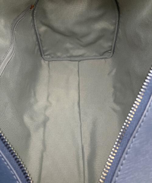 COLE HAAN（コールハーン）COLE HAAN (コールハーン) 2WAYボストンバッグ ネイビー×ブラウンの古着・服飾アイテム