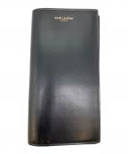 Saint Laurent Parisサンローランパリ）の古着「長財布」｜ブラック