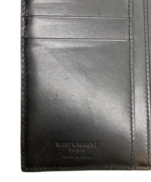 Saint Laurent Paris（サンローランパリ）Saint Laurent Paris (サンローランパリ) 長財布 ブラックの古着・服飾アイテム