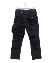 P.D.W（ピーディーダブル）の古着「カーゴパンツ」｜ブラック