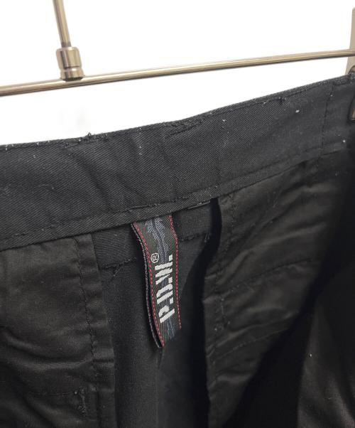 P.D.W（ピーディーダブル）P.D.W (ピーディーダブル) カーゴパンツ ブラック サイズ:SIZE Lの古着・服飾アイテム