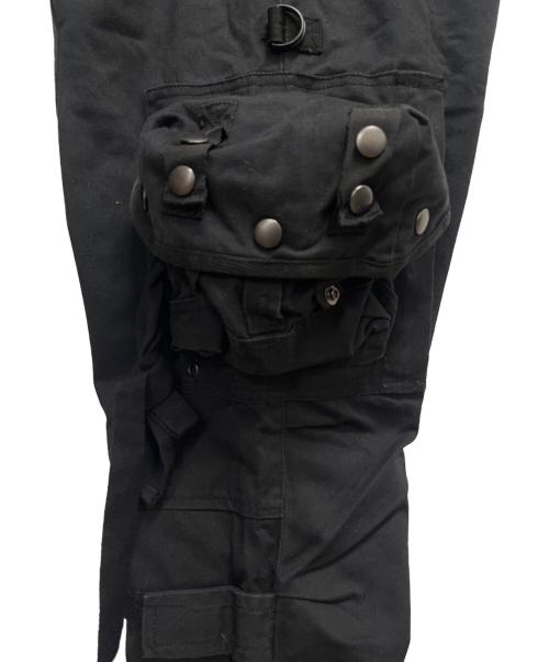 P.D.W（ピーディーダブル）P.D.W (ピーディーダブル) カーゴパンツ ブラック サイズ:SIZE Lの古着・服飾アイテム