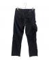 P.D.W (ピーディーダブル) カーゴパンツ ブラック サイズ:SIZE L：8000円