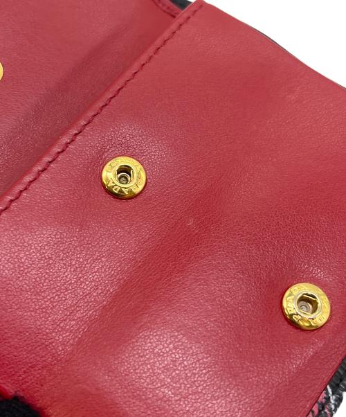 PRADA（プラダ）PRADA (プラダ) 2つ折り財布 ブラックの古着・服飾アイテム