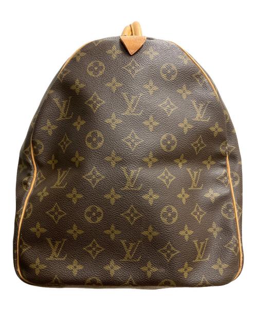 LOUIS VUITTON（ルイ ヴィトン）LOUIS VUITTON (ルイ ヴィトン) モノグラム キーポル55 トラベルバッグ ブラウンの古着・服飾アイテム