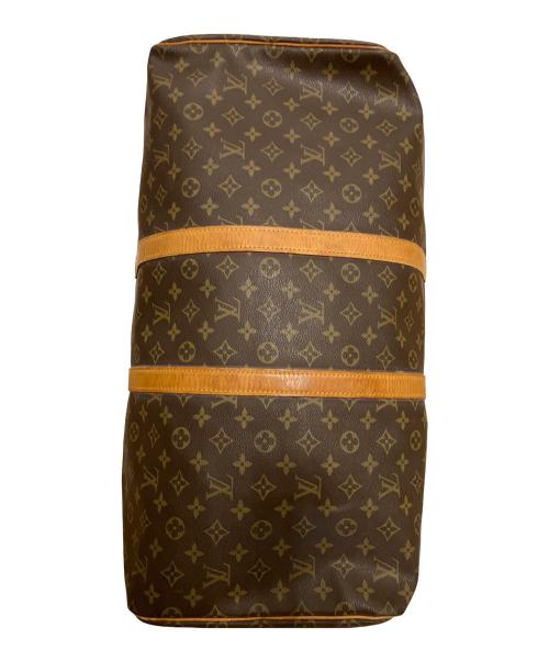LOUIS VUITTON（ルイ ヴィトン）LOUIS VUITTON (ルイ ヴィトン) モノグラム キーポル55 トラベルバッグ ブラウンの古着・服飾アイテム