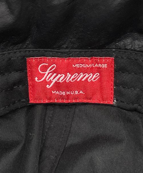 SUPREME（シュプリーム）SUPREME (シュプリーム) キャップ ブラックの古着・服飾アイテム
