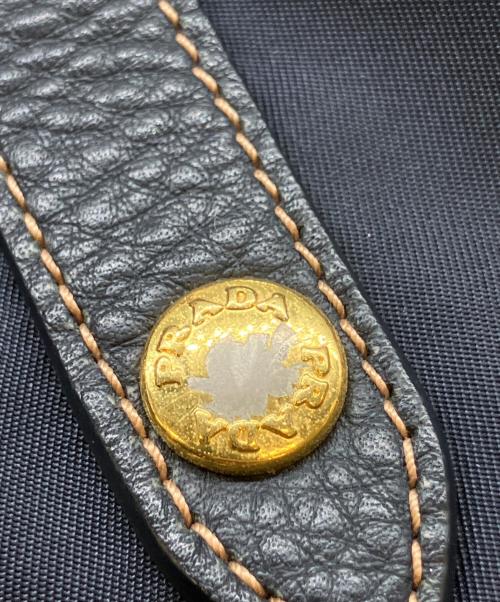 PRADA（プラダ）PRADA (プラダ) TESSUTO VIT.DAI  2WAYバッグ ネイビーの古着・服飾アイテム