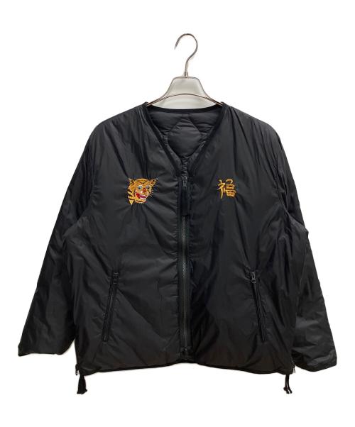 TAION（タイオン）TAION (タイオン) ジャパンスペシャル リバーシブル ベトジャン ダウンジャケット  ブラック サイズ:SIZE Mの古着・服飾アイテム