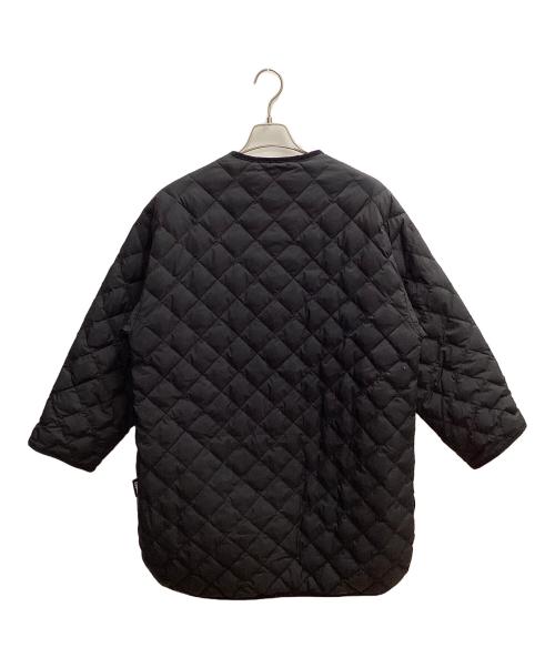 Gymphlex（ジムフレックス）Gymphlex (ジムフレックス) キルトダウンカラーレスコート ブラック サイズ:SIZE 14号の古着・服飾アイテム