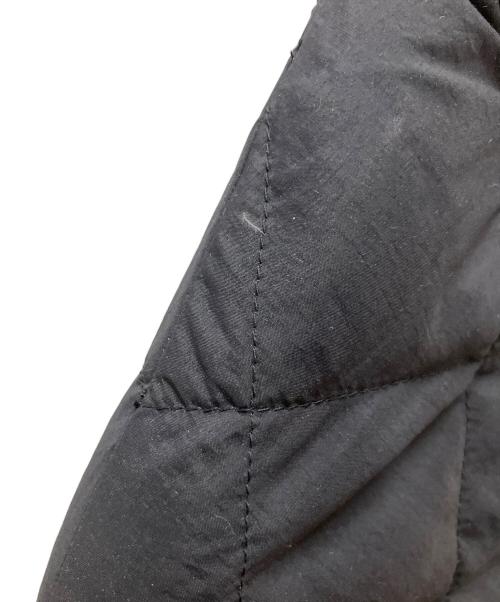 Gymphlex（ジムフレックス）Gymphlex (ジムフレックス) キルトダウンカラーレスコート ブラック サイズ:SIZE 14号の古着・服飾アイテム