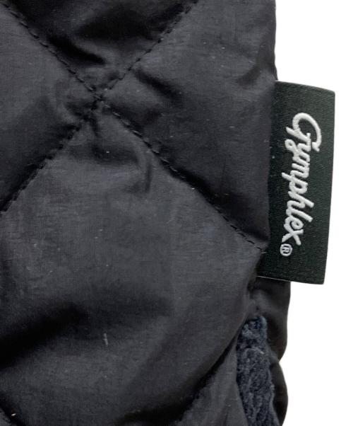 Gymphlex（ジムフレックス）Gymphlex (ジムフレックス) キルトダウンカラーレスコート ブラック サイズ:SIZE 14号の古着・服飾アイテム