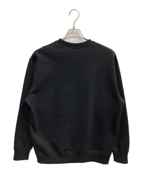 THE NORTH FACE（ザ ノース フェイス）THE NORTH FACE (ザ ノース フェイス) スモールロゴヘザースウェットクルー スウェット ブラック サイズ:SIZE Mの古着・服飾アイテム