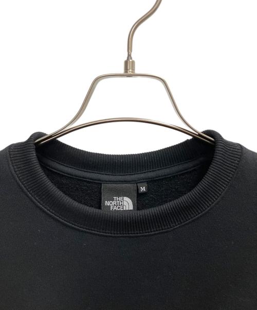 THE NORTH FACE（ザ ノース フェイス）THE NORTH FACE (ザ ノース フェイス) スモールロゴヘザースウェットクルー スウェット ブラック サイズ:SIZE Mの古着・服飾アイテム