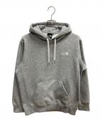 THE NORTH FACEザ ノース フェイス）の古着「スクエアロゴフーディ パーカー」｜グレー