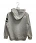 THE NORTH FACE (ザ ノース フェイス) スクエアロゴフーディ パーカー グレー サイズ:SIZE M：9000円
