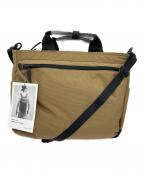 asteriskアステリスク）の古着「CROSS-SCENE Biz Tote」｜ベージュ×ブラック