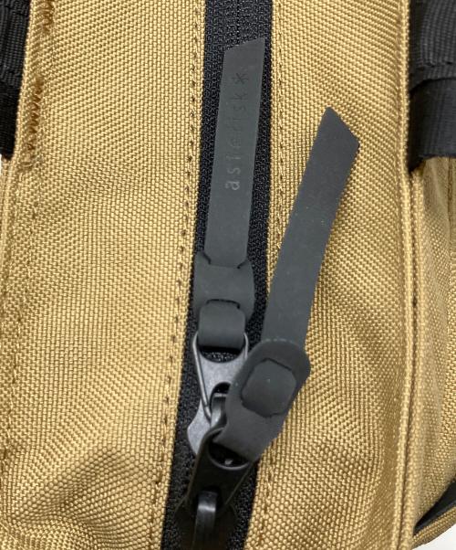 asterisk（アステリスク）asterisk (アステリスク) CROSS-SCENE Biz Tote ベージュ×ブラック 未使用品の古着・服飾アイテム