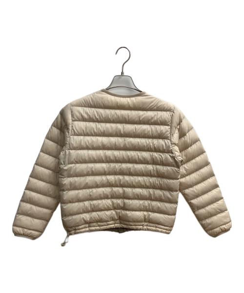 DANTON（ダントン）DANTON (ダントン) クルーネックインナーダウンジャケット ダウンジャケット アイボリー サイズ:SIZE Sの古着・服飾アイテム