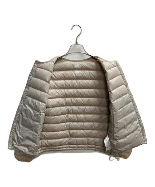 DANTON（ダントン）DANTON (ダントン) クルーネックインナーダウンジャケット ダウンジャケット アイボリー サイズ:SIZE Sの古着・服飾アイテム
