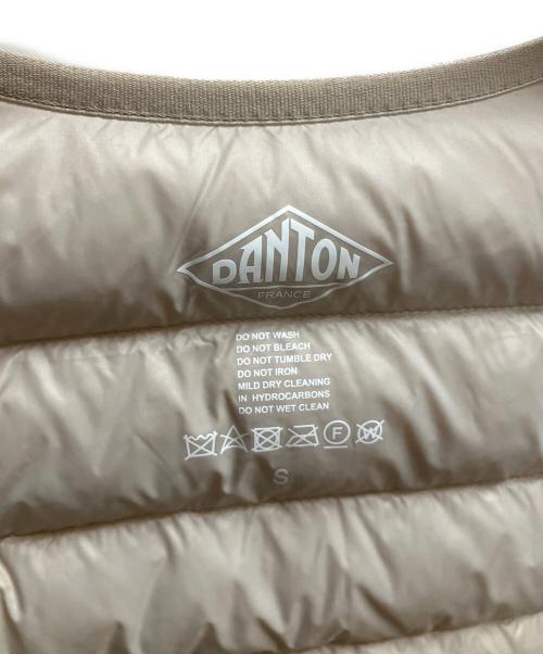 DANTON（ダントン）DANTON (ダントン) クルーネックインナーダウンジャケット ダウンジャケット アイボリー サイズ:SIZE Sの古着・服飾アイテム