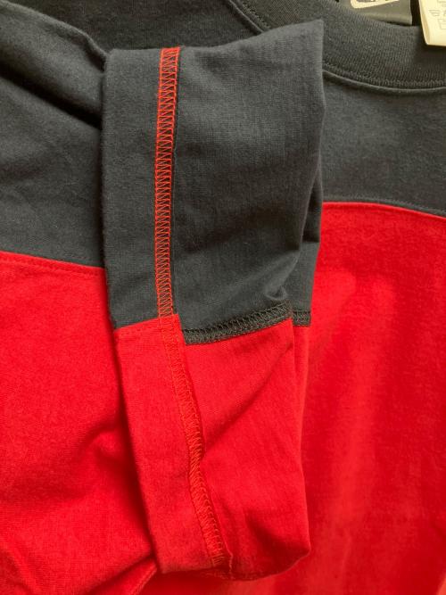 NIKE（ナイキ）NIKE (ナイキ) AIR JORDAN COLLECTION ボックスTシャツ レッド×ブラック サイズ:SIZE Mの古着・服飾アイテム