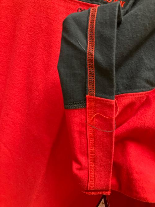 NIKE（ナイキ）NIKE (ナイキ) AIR JORDAN COLLECTION ボックスTシャツ レッド×ブラック サイズ:SIZE Mの古着・服飾アイテム