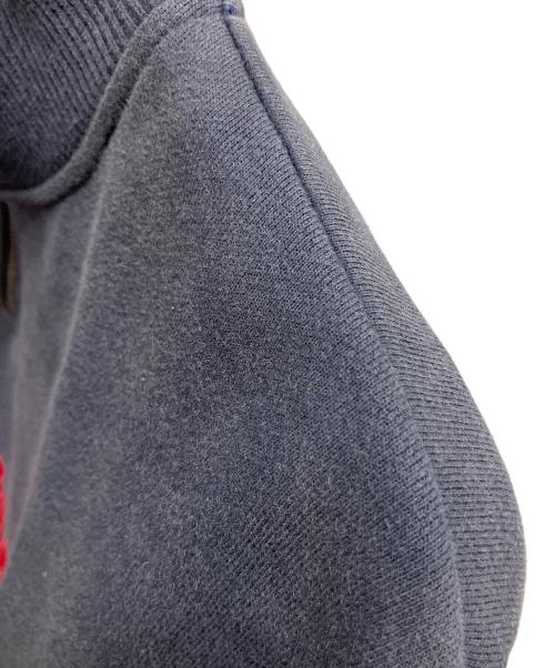 adidas（アディダス）adidas (アディダス) イングランドワールドカップ ハーフジップスウェット ブラック×レッド サイズ:SIZE Lの古着・服飾アイテム