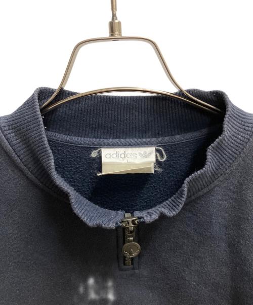 adidas（アディダス）adidas (アディダス) イングランドワールドカップ ハーフジップスウェット ブラック×レッド サイズ:SIZE Lの古着・服飾アイテム