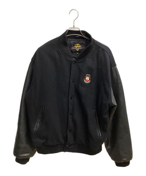 New ZLANDER（ニュージランダー）New ZLANDER (ニュージランダー) レザー切替スタジャン ブラック サイズ:SIZE XLの古着・服飾アイテム