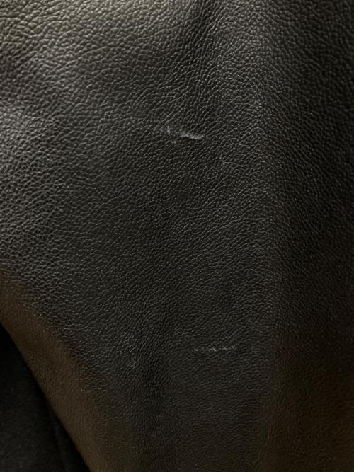 New ZLANDER（ニュージランダー）New ZLANDER (ニュージランダー) レザー切替スタジャン ブラック サイズ:SIZE XLの古着・服飾アイテム