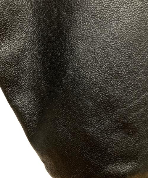 New ZLANDER（ニュージランダー）New ZLANDER (ニュージランダー) レザー切替スタジャン ブラック サイズ:SIZE XLの古着・服飾アイテム