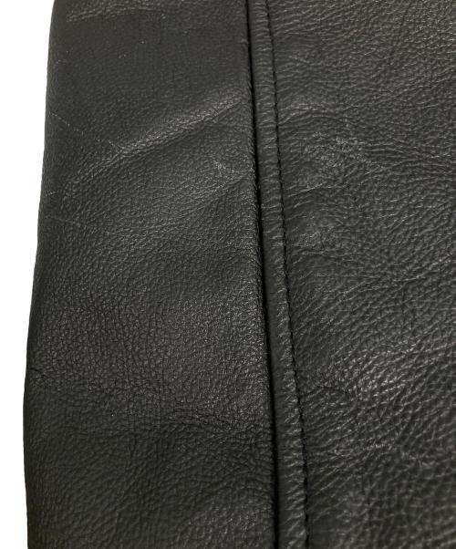 New ZLANDER（ニュージランダー）New ZLANDER (ニュージランダー) レザー切替スタジャン ブラック サイズ:SIZE XLの古着・服飾アイテム