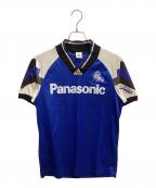 adidas×ガンバ大阪アディダス×ガンバオオサカ）の古着「ガンバ大阪ホームユニフォーム ゲームシャツ」｜ブルー×ホワイト