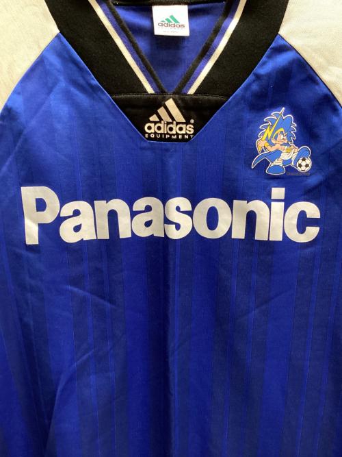 adidas（アディダス）adidas (アディダス) ガンバ大阪 (ガンバオオサカ) ガンバ大阪ホームユニフォーム ゲームシャツ ブルー×ホワイト サイズ:SIZE Lの古着・服飾アイテム