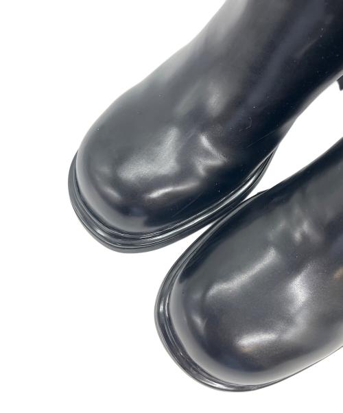 ARMANI EXCHANGE（アルマーニ エクスチェンジ）ARMANI EXCHANGE (アルマーニ エクスチェンジ) <オンライン限定>チェルシーブーツ ブラック サイズ:SIZE 38の古着・服飾アイテム