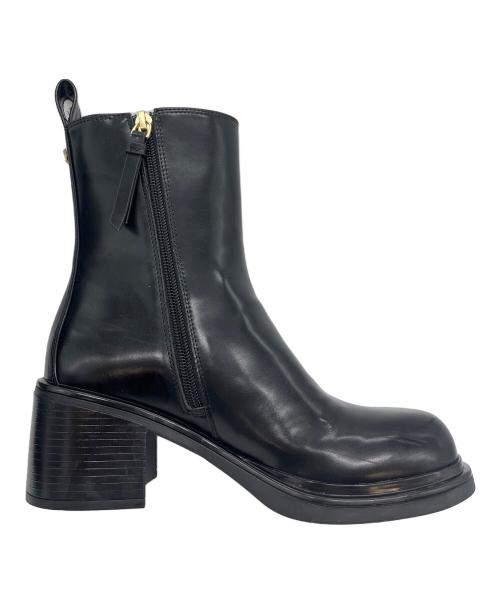 ARMANI EXCHANGE（アルマーニ エクスチェンジ）ARMANI EXCHANGE (アルマーニ エクスチェンジ) <オンライン限定>チェルシーブーツ ブラック サイズ:SIZE 38の古着・服飾アイテム