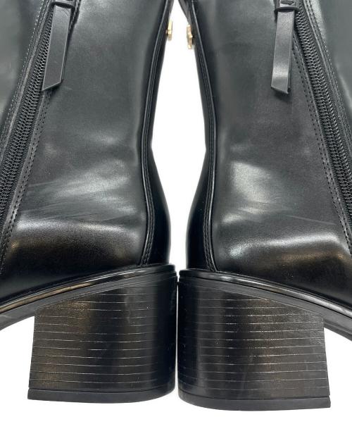 ARMANI EXCHANGE（アルマーニ エクスチェンジ）ARMANI EXCHANGE (アルマーニ エクスチェンジ) <オンライン限定>チェルシーブーツ ブラック サイズ:SIZE 38の古着・服飾アイテム