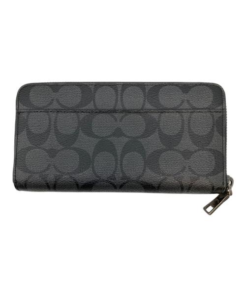 COACH（コーチ）COACH (コーチ) 長財布 ブラックの古着・服飾アイテム