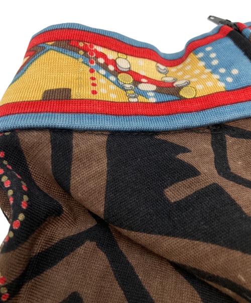 LEONARD（レオナール）LEONARD (レオナール) 総柄長袖ワンピース マルチカラー サイズ:SIZE Lの古着・服飾アイテム