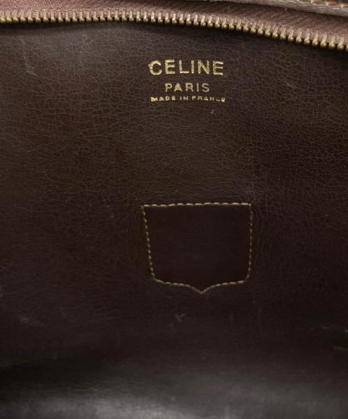 CELINE（セリーヌ）CELINE (セリーヌ) セカンドバッグ ブラウンの古着・服飾アイテム