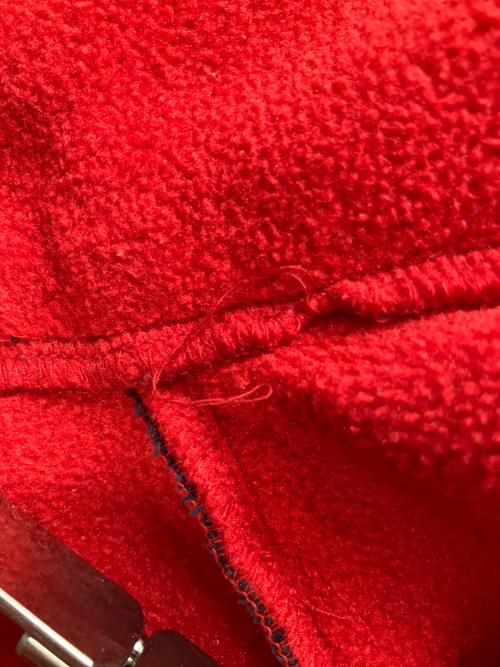 THE NORTH FACE（ザ ノース フェイス）THE NORTH FACE (ザ ノース フェイス) デナリジャケット フリースジャケット レッド サイズ:SIZE XLの古着・服飾アイテム