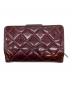 CHANEL (シャネル) 2つ折り財布 ワインレッド：25000円