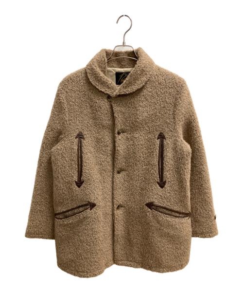 Needles（ニードルズ）Needles (ニードルズ) アルパカ混コート ブラウン サイズ:SIZE Sの古着・服飾アイテム
